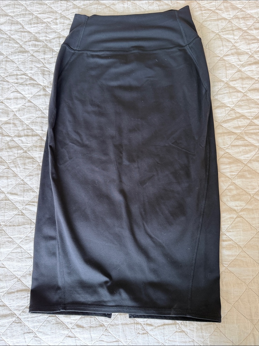 lululemon athletica Black High-Waist Pencil Skirt